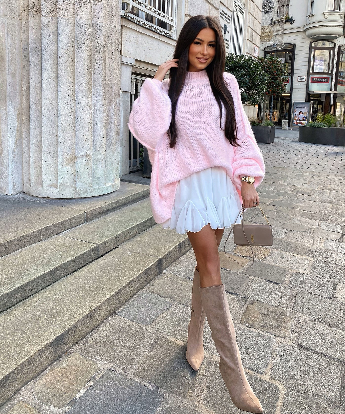 Oversize Pullover Hellrosa Ladypolitan ♡