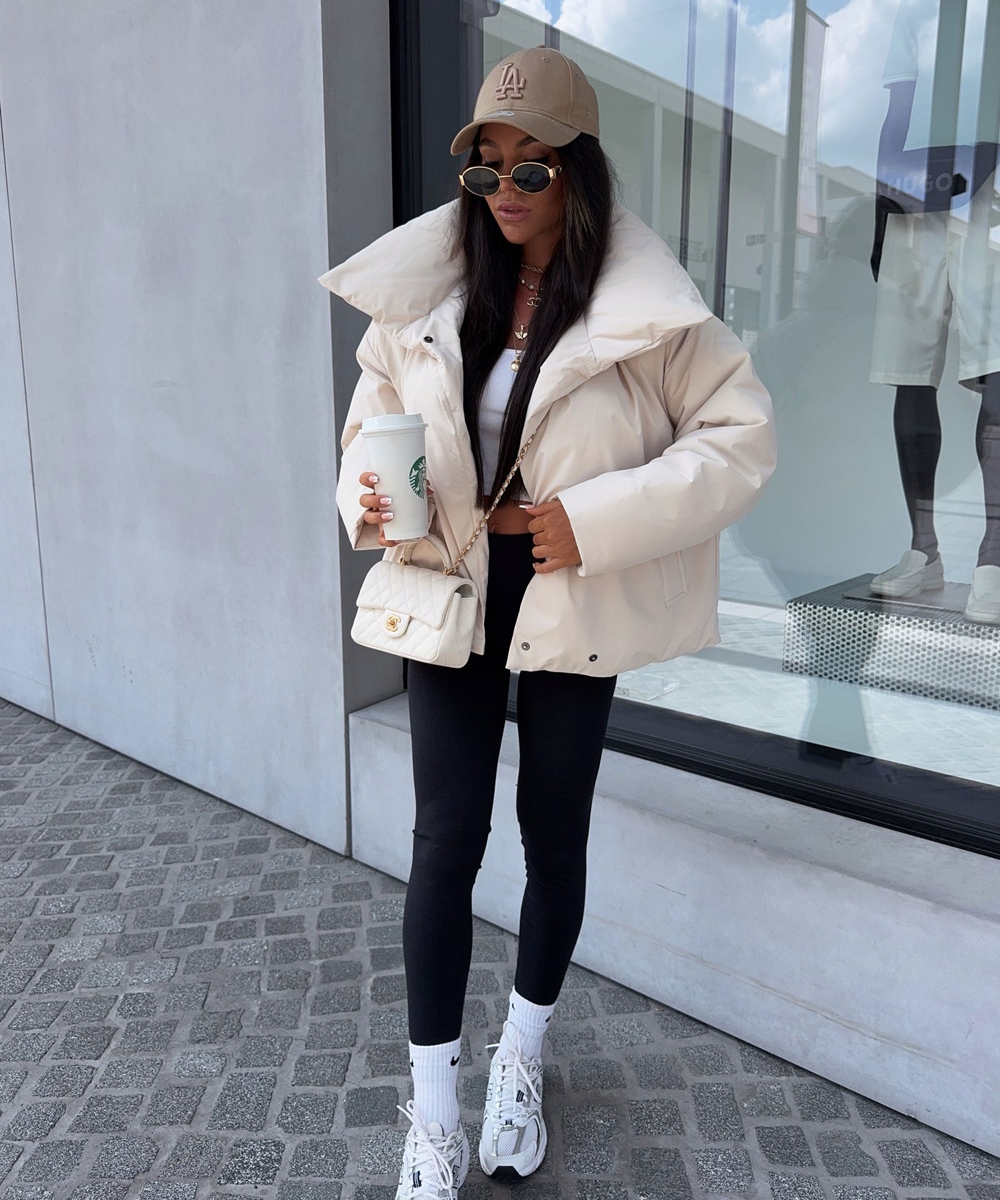 Jacke Vena beige