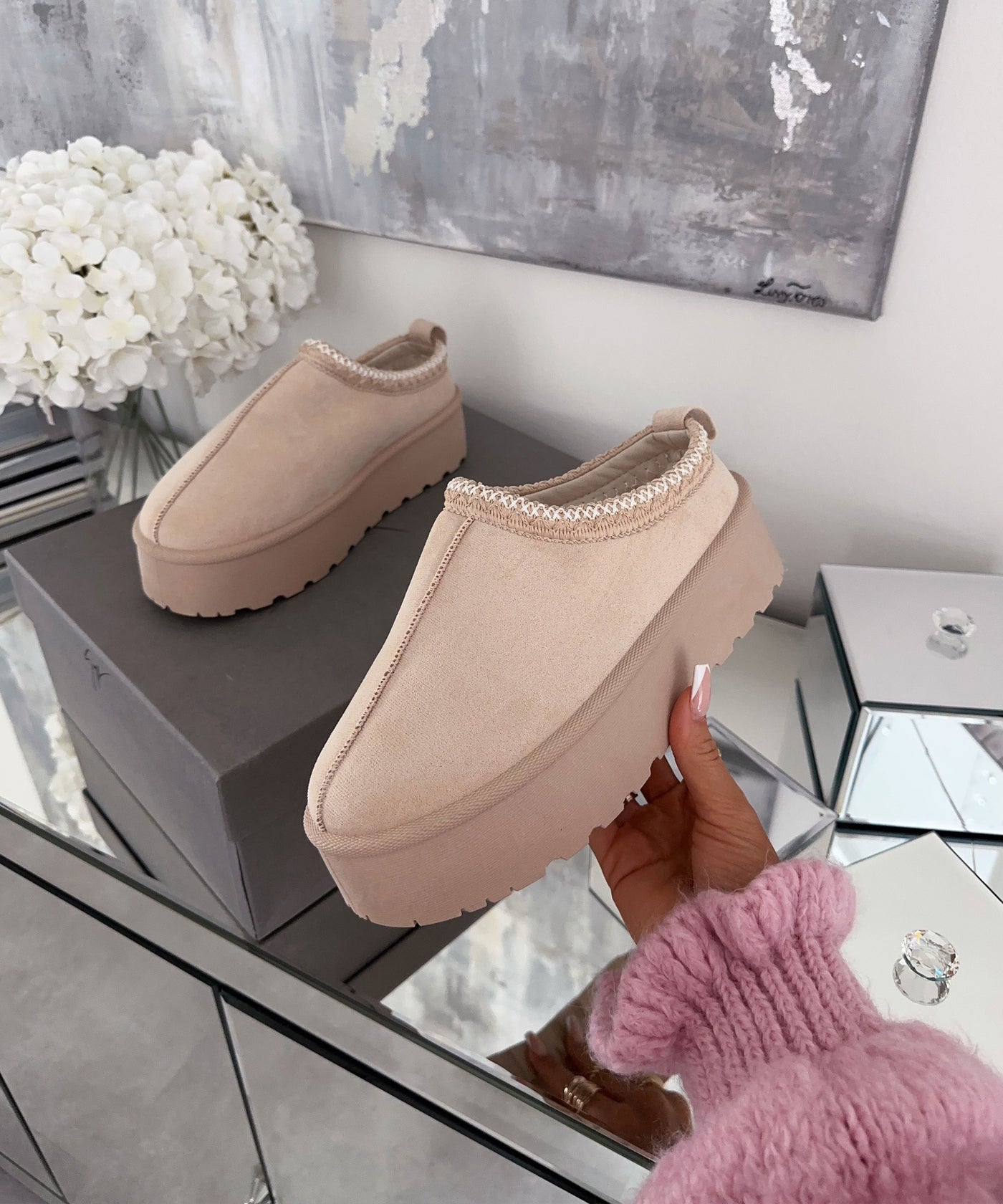 Slipper Heyla Beige  Ladypolitan ♡   