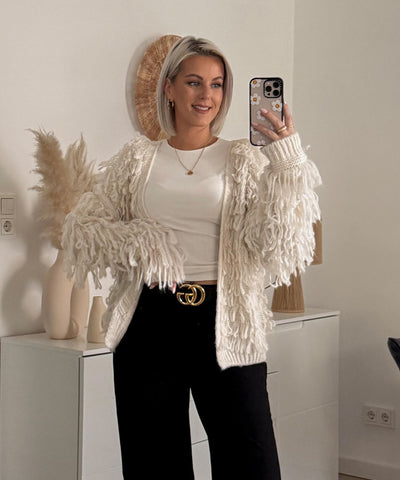 Cardigan Deria Beige