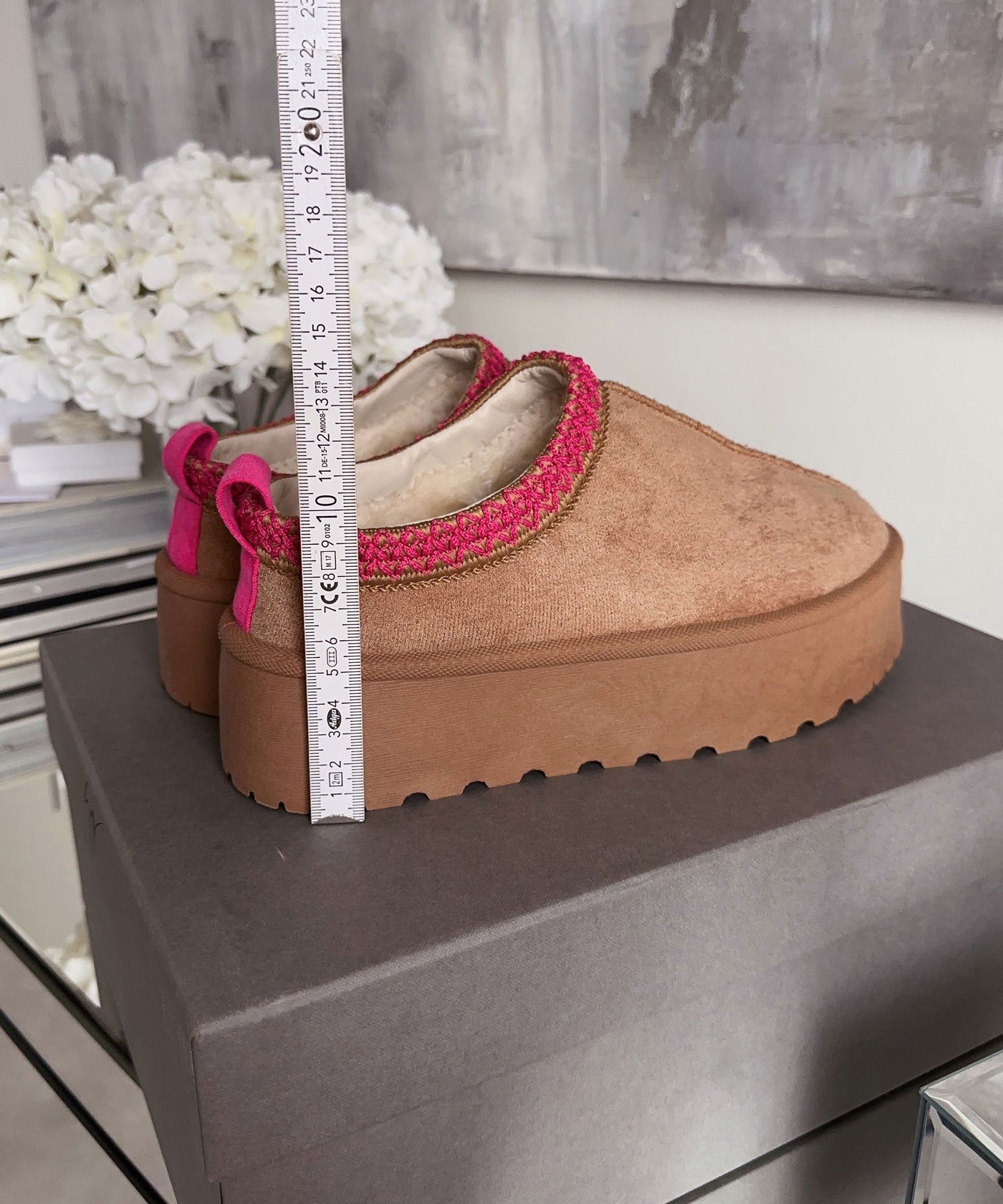 Plateau Schuhe Maila Camel  Ladypolitan ♡   