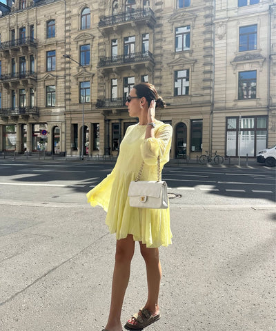 Kleid Mali Gelb Ladypolitan ♡