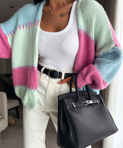 Cardigan Milu Pink Ladypolitan ♡