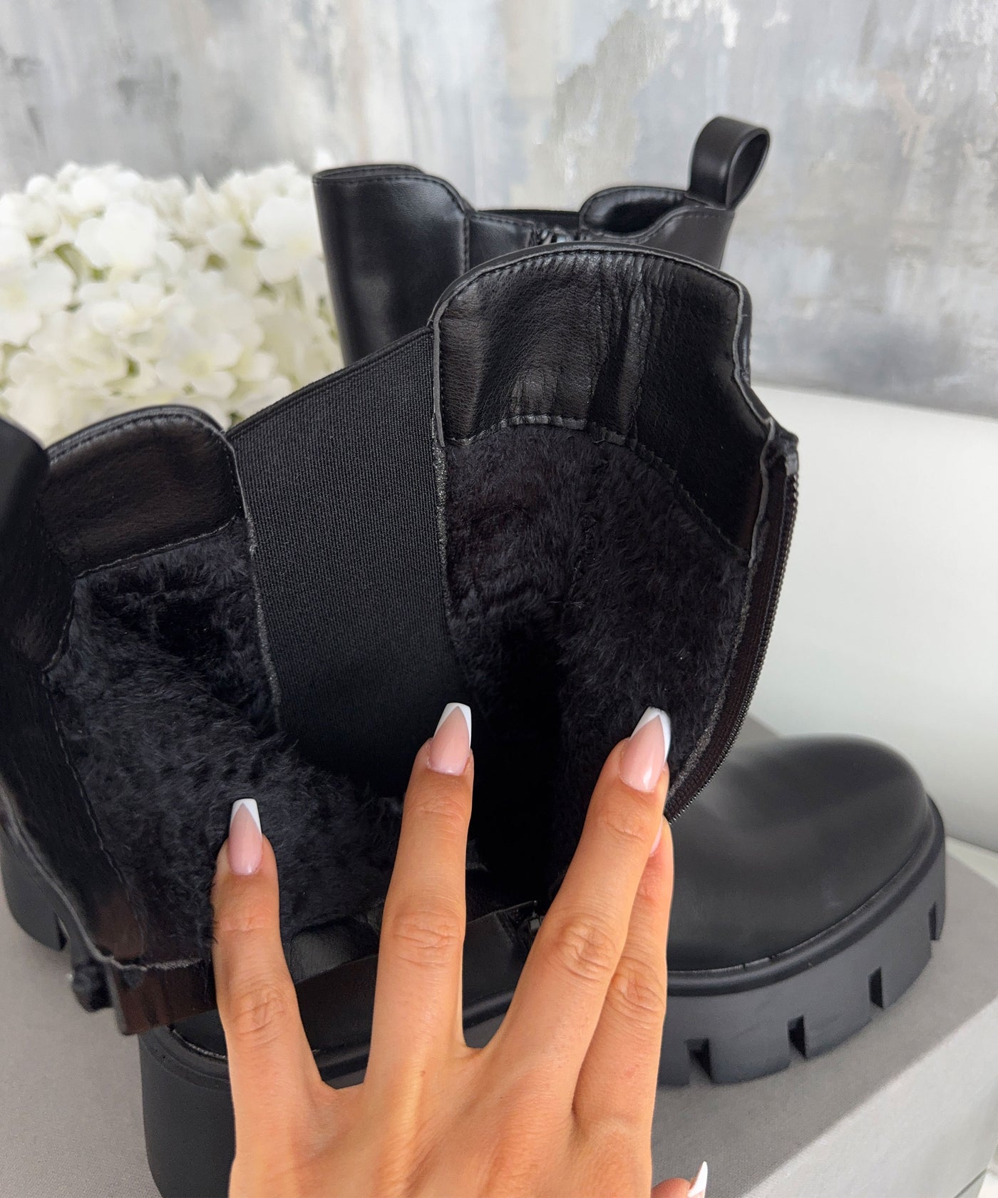 Boots Jeanine Schwarz Ladypolitan ♡