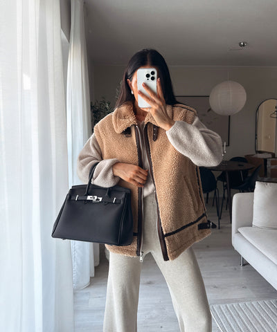Teddyweste Snow Camel Ladypolitan ♡