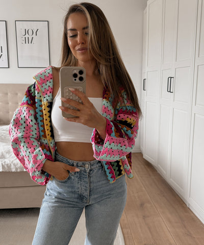 Strickjacke Kyra Bunt Ladypolitan ♡