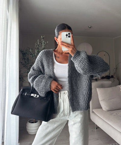 Cardigan Devina Dunkelgrau Ladypolitan ♡