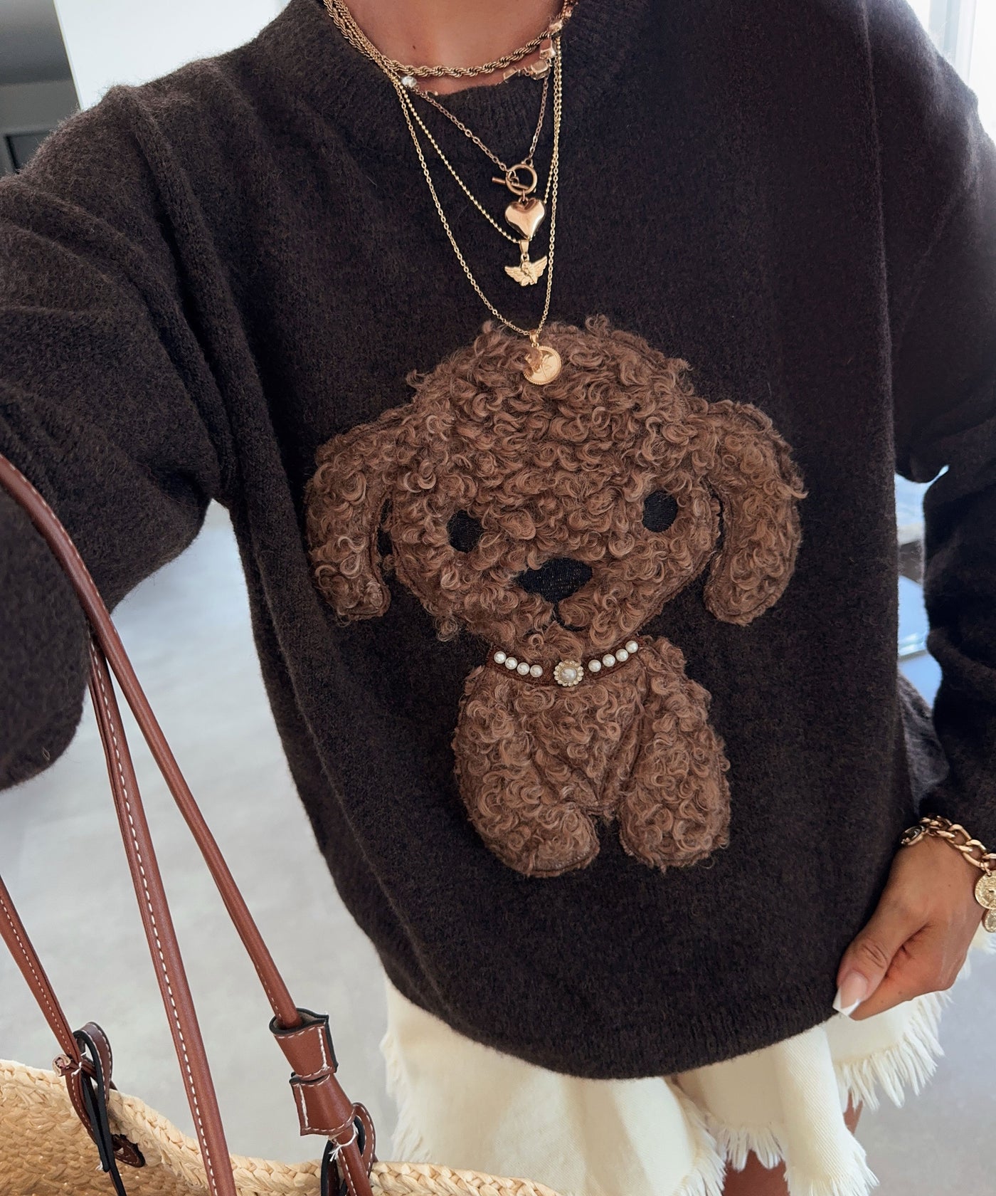 Pullover Liva Braun Ladypolitan ♡