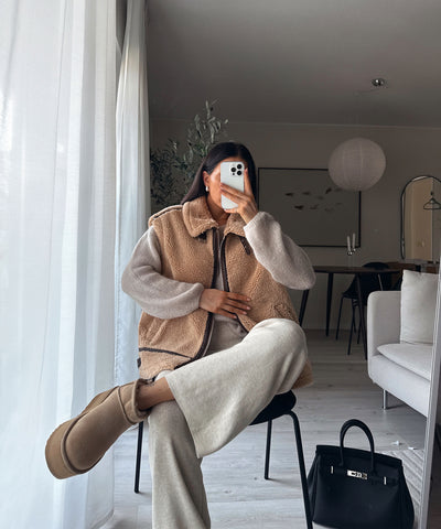 Teddyweste Snow Camel Ladypolitan ♡