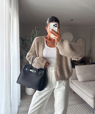 Cardigan Devina Taupe Ladypolitan ♡