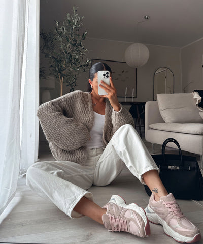 Cardigan Devina Taupe Ladypolitan ♡