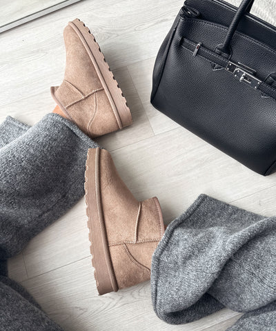 Gefütterte Boots Sana Taupe Ladypolitan ♡