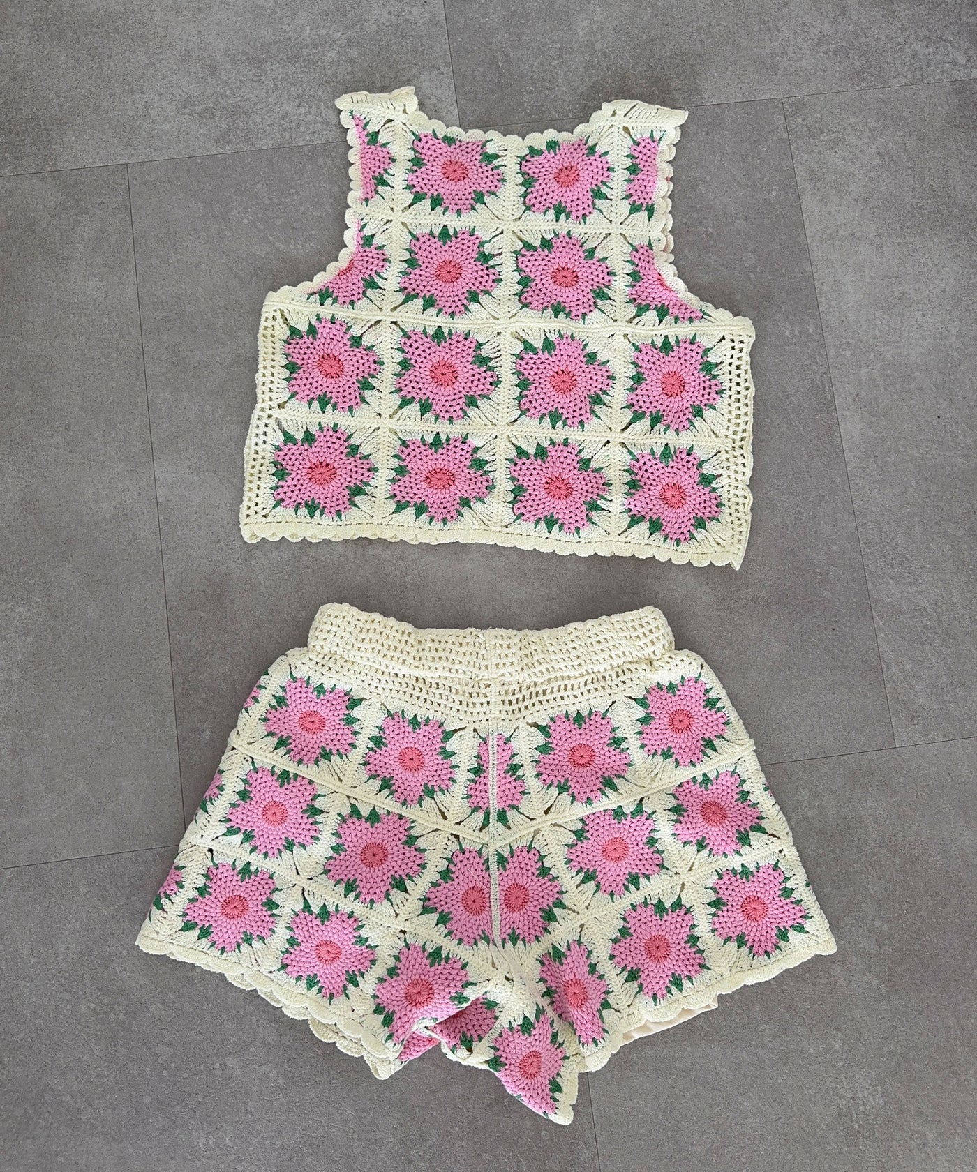 Häkel Top Nua Rosa Ladypolitan ♡