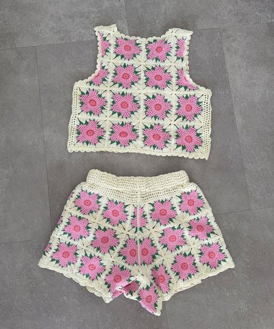 Häkel Top Nua Rosa Ladypolitan ♡