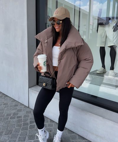 Jacke Vena Taupe