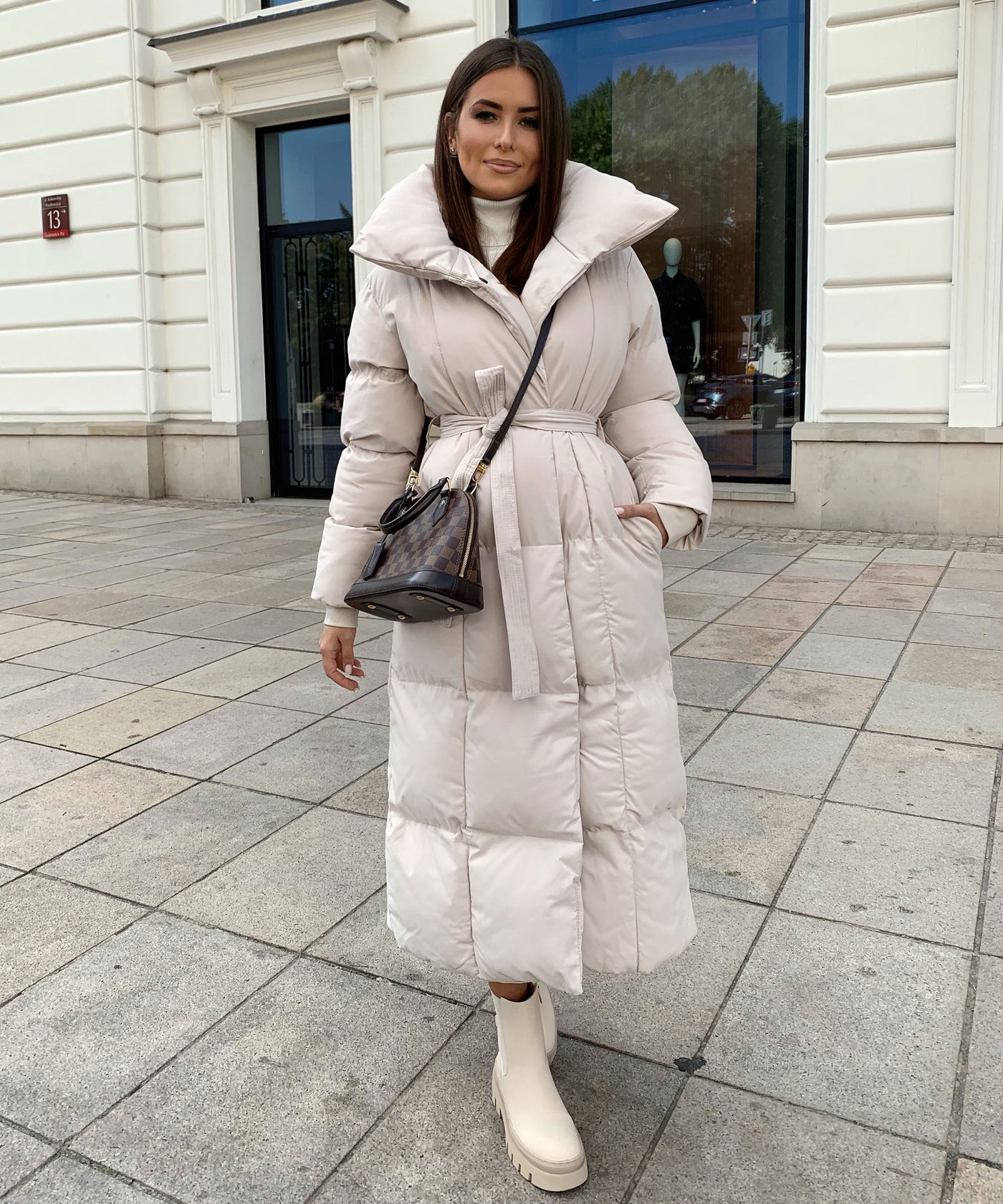 Oversize Parka Kyleih Beige  Ladypolitan - Fashion Onlineshop für Damen   