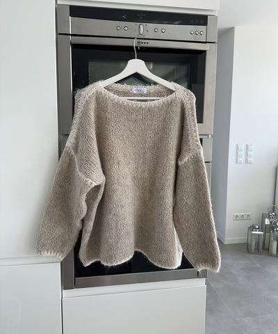 Pullover Helena Taupe  Ladypolitan ♡   