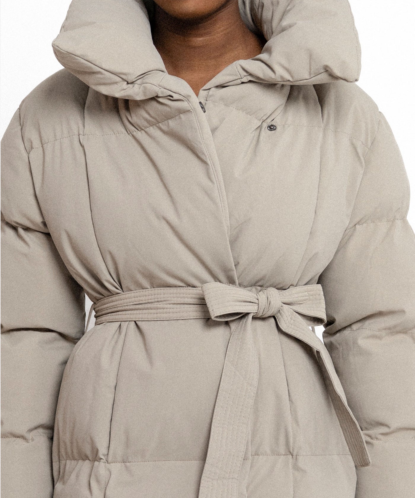 Oversize Parka Kyleih Taupe  Ladypolitan - Fashion Onlineshop für Damen   