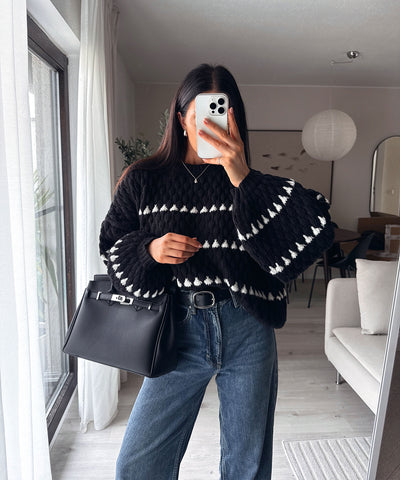 Pullover Jori Schwarz Ladypolitan ♡