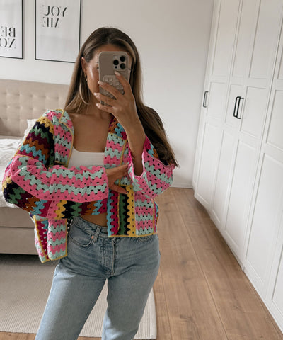 Strickjacke Kyra Bunt Ladypolitan ♡