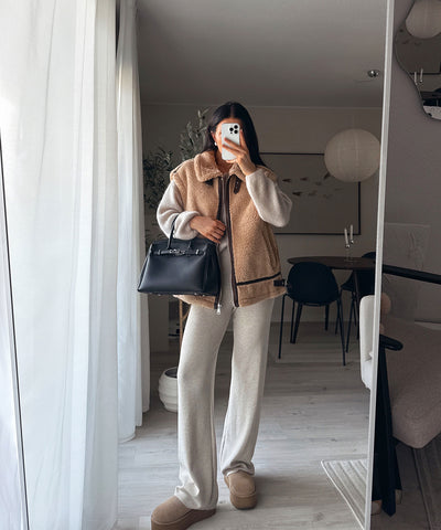 Teddyweste Snow Camel Ladypolitan ♡