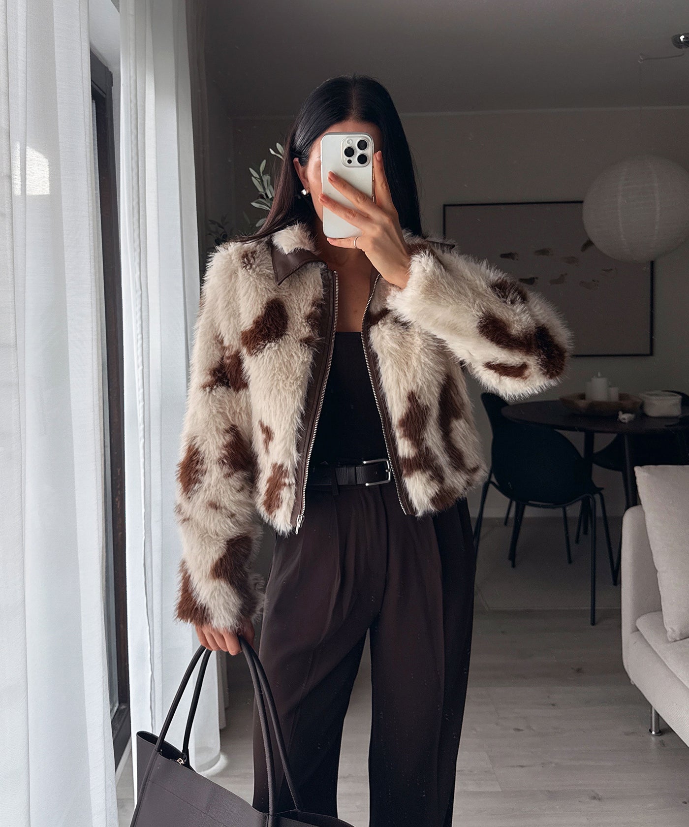 Kunstfell Jacke Frania Creme Ladypolitan ♡