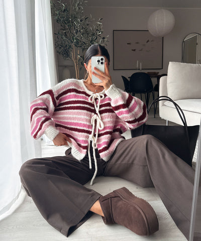 Cardigan Schleife Fia Pink Shades