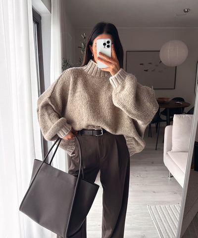 Pullover Salma Taupe