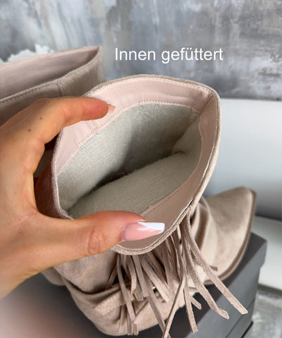 Cowboy Stiefel Hella Beige Ladypolitan ♡