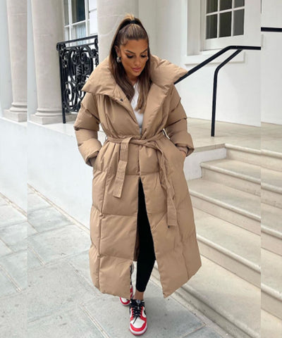 Oversize Parka Kyleih Camel  Ladypolitan - Fashion Onlineshop für Damen   