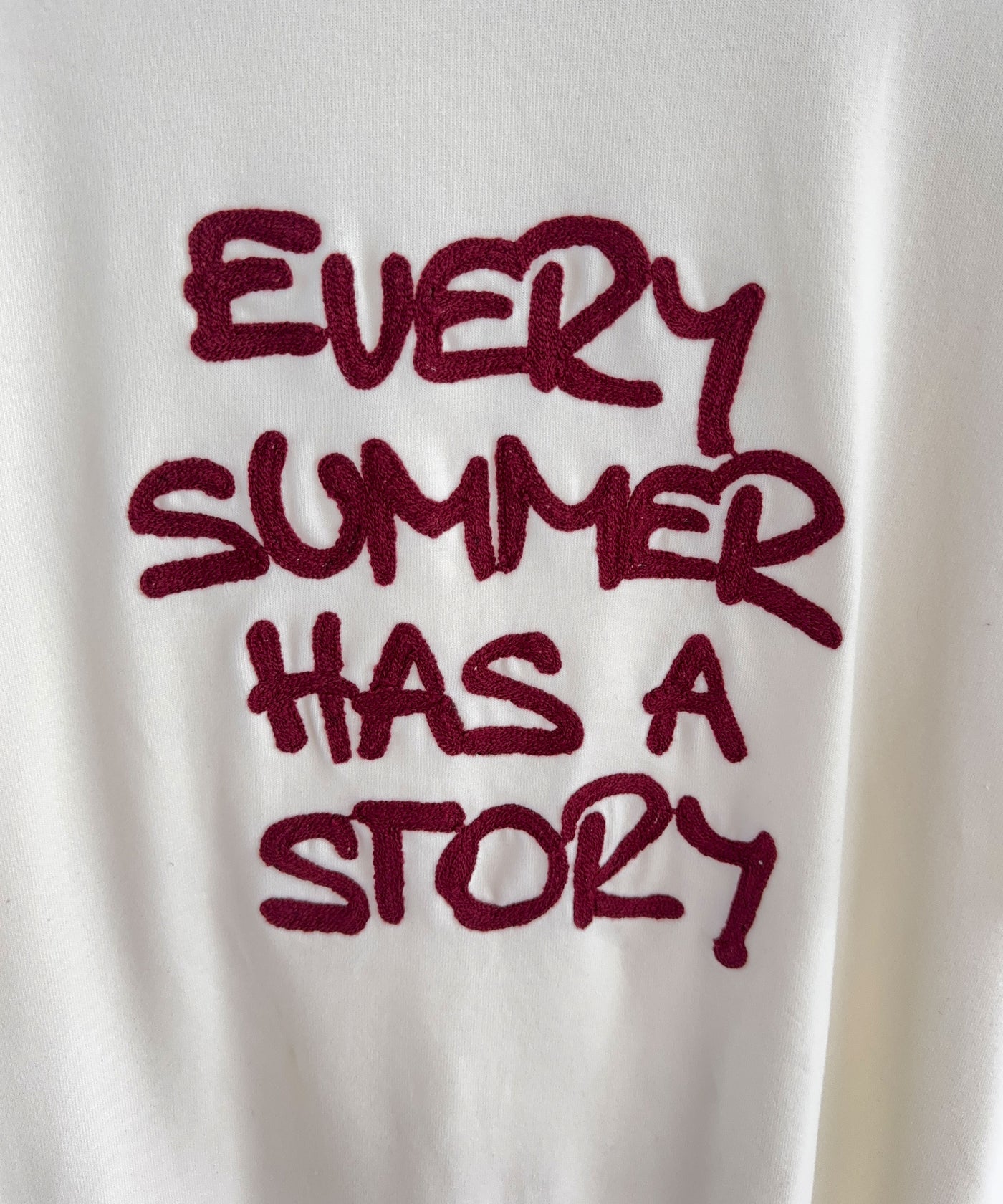 Oversize T-Shirt Summer Weiß Ladypolitan ♡