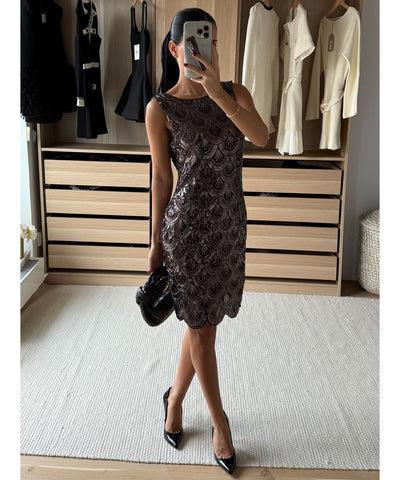 Kleid Garbiela Braun Ladypolitan ♡