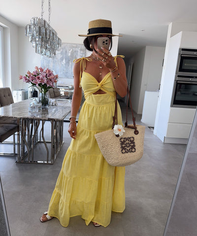 Kleid Elin Gelb Ladypolitan ♡