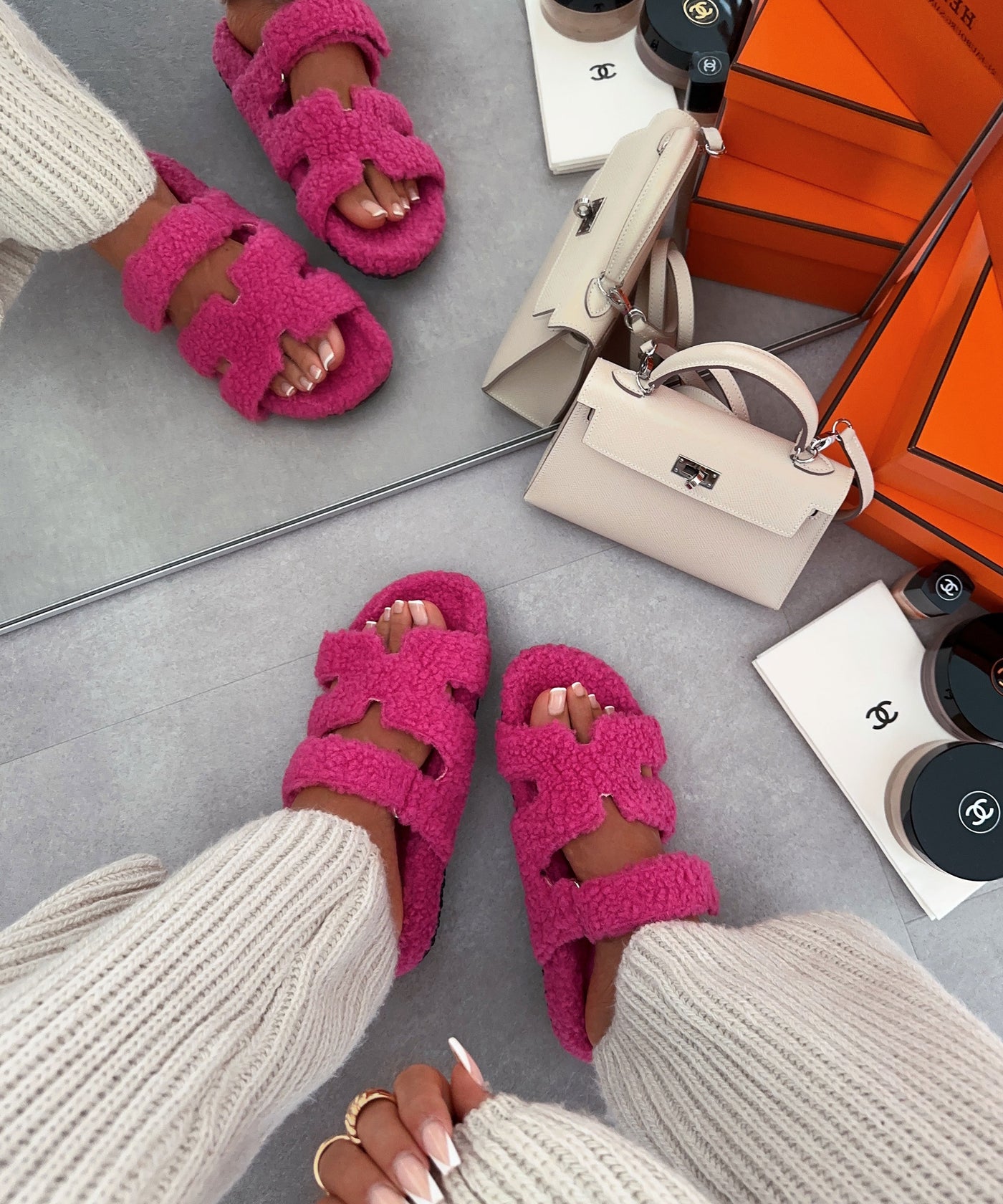 Teddy Slipper Ola Pink  Ladypolitan ♡   