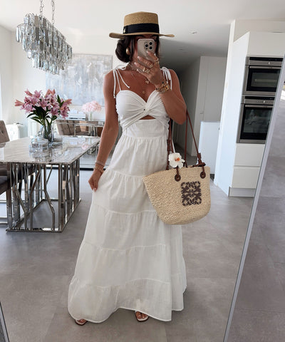 Kleid Elin Weiß Ladypolitan ♡