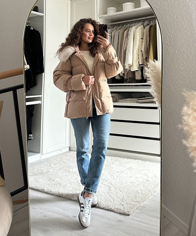 Winterjacke Nia Camel  Ladypolitan ♡   