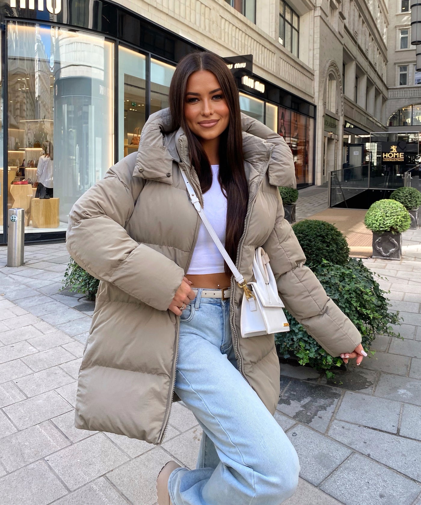 Jacke Addie Taupe Ladypolitan ♡