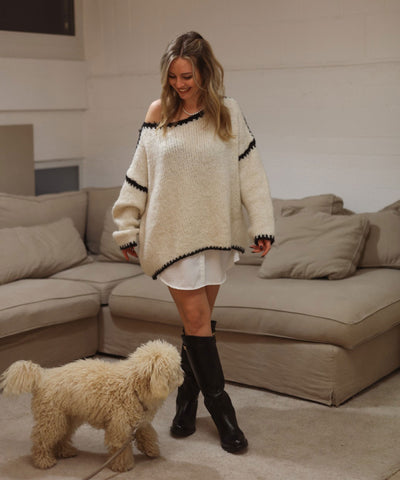 Pullover Helena Beige