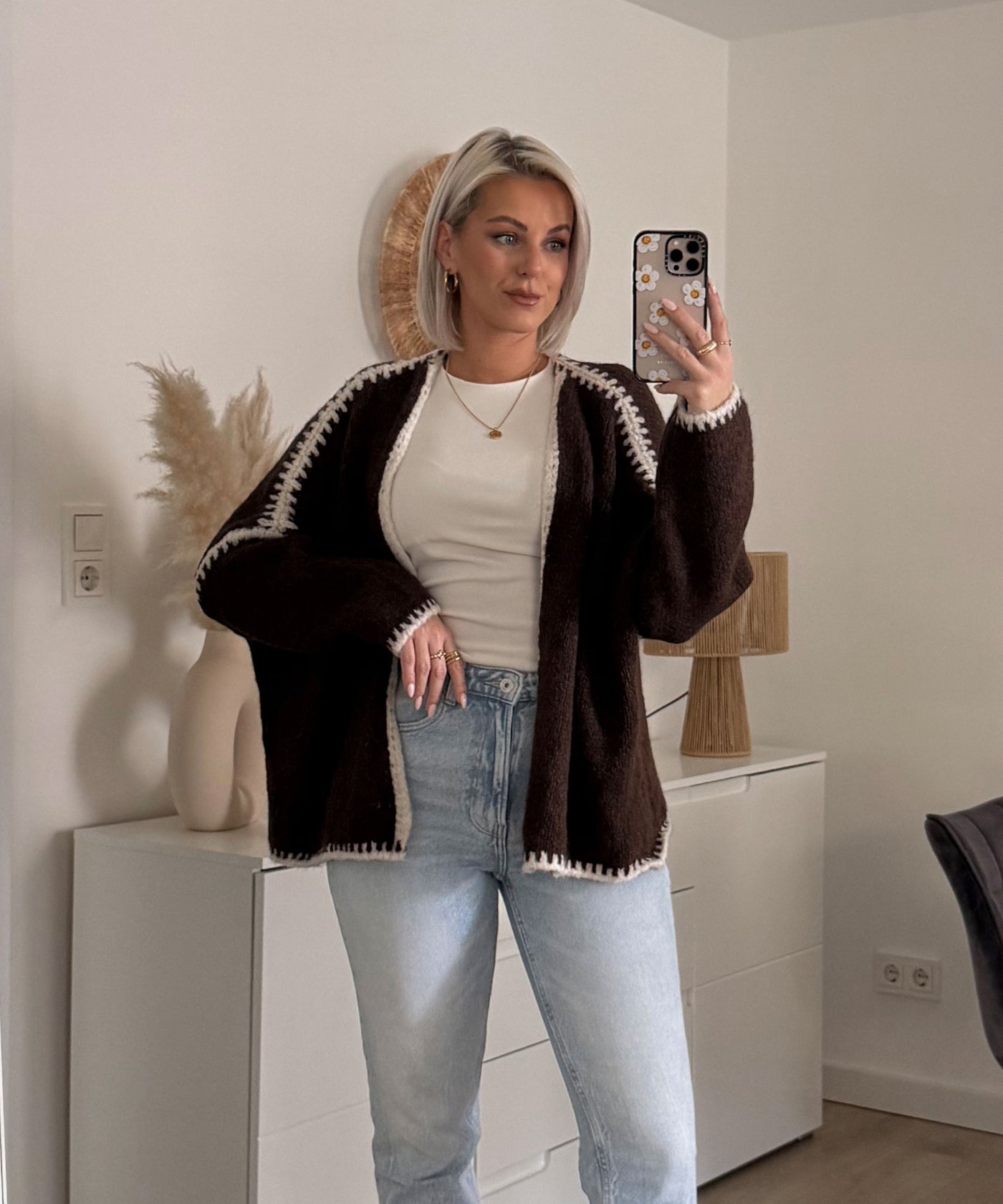 Cardigan Helena Dunkelbraun