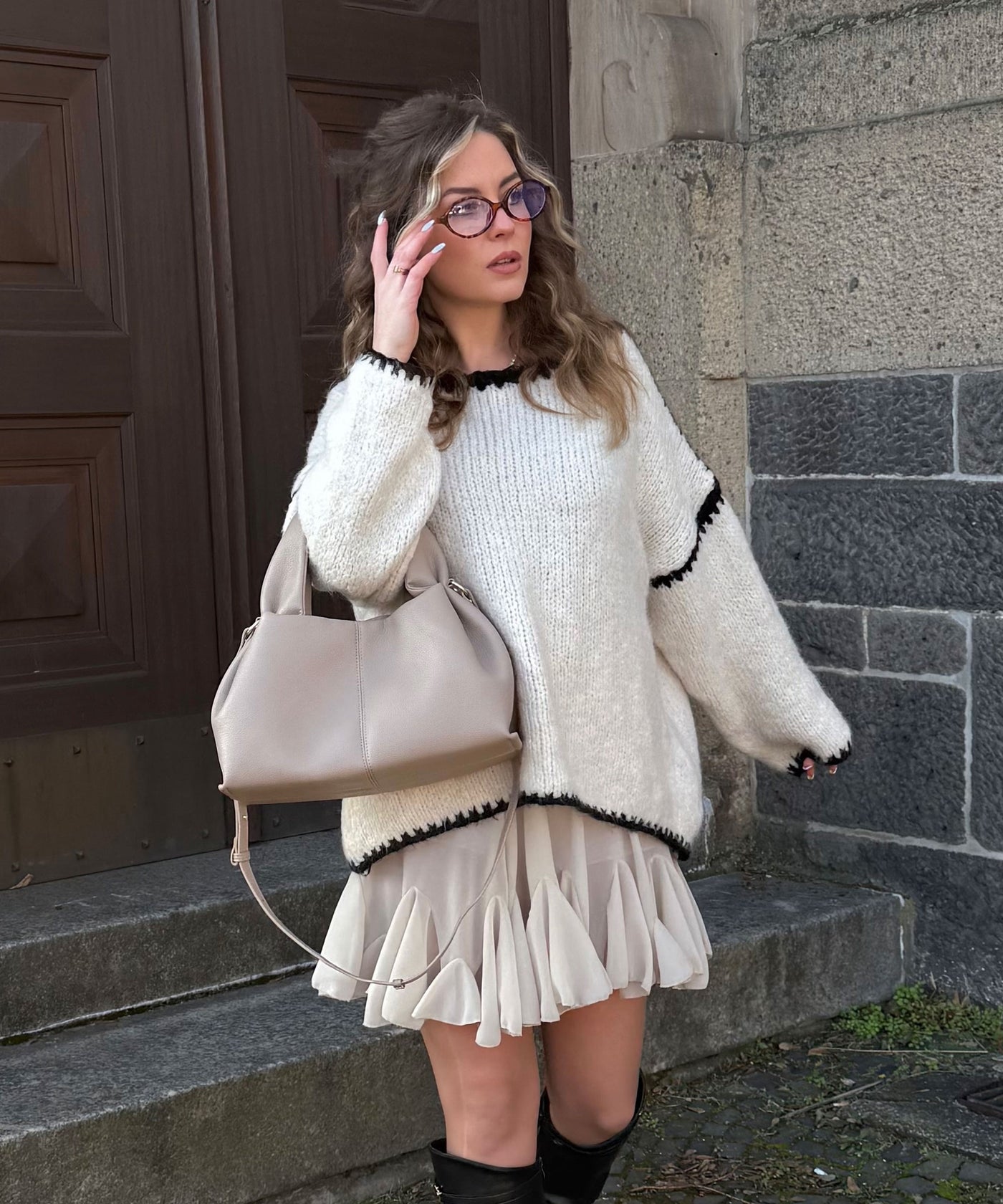 Pullover Helena Beige