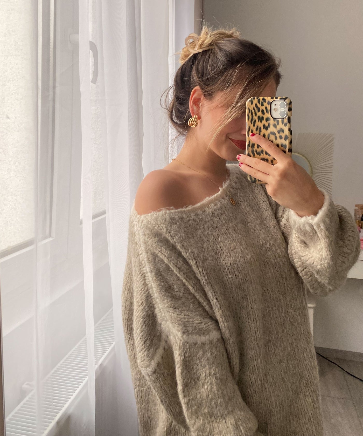 Pullover Helena Taupe
