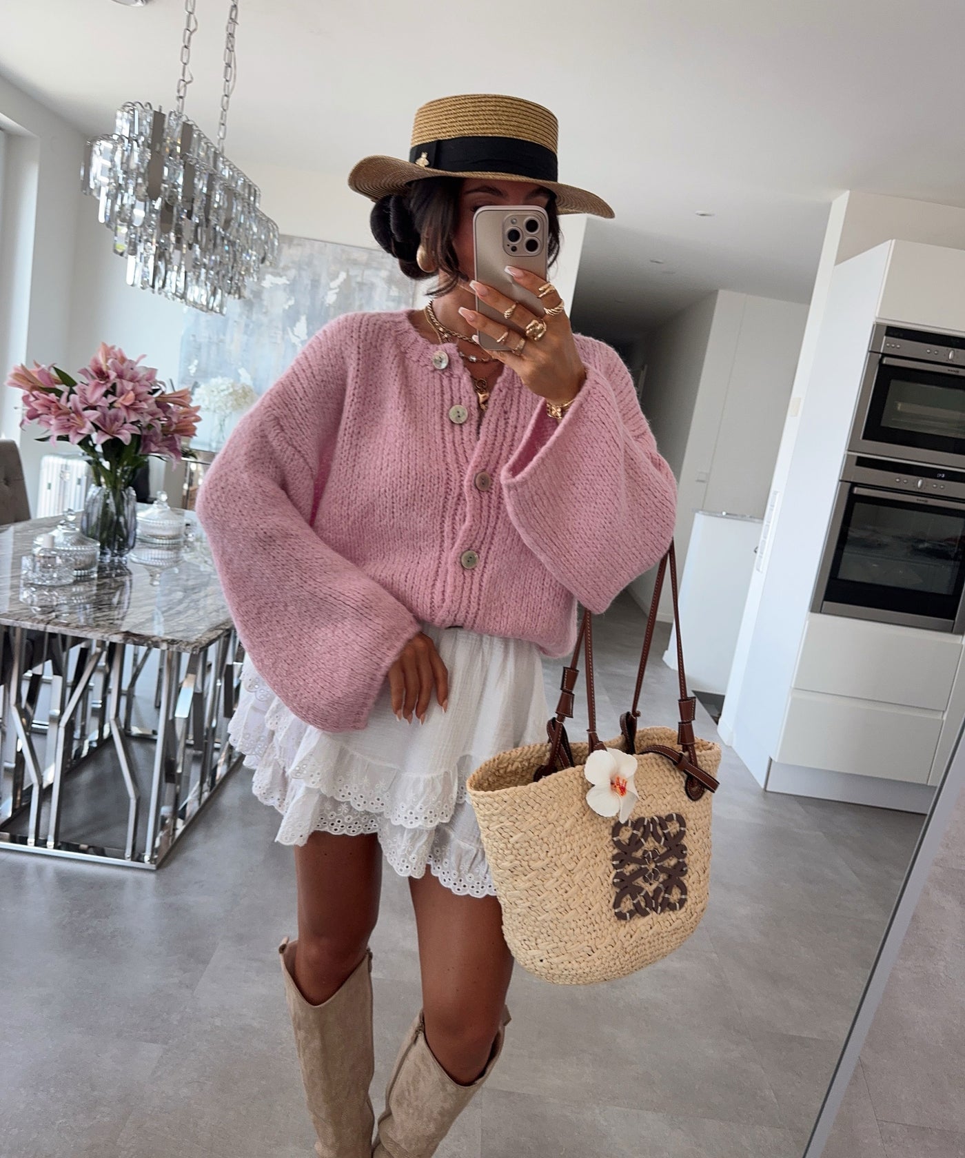 Cardigan Dania Rosa Ladypolitan ♡