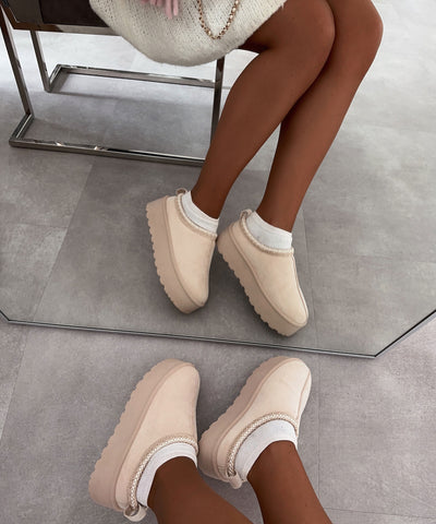 Slipper Heyla Beige  Ladypolitan ♡   