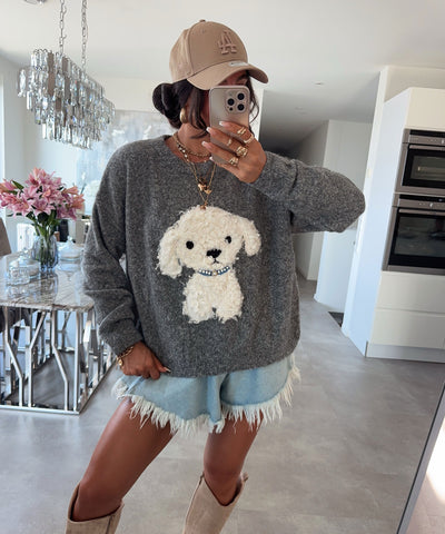 Pullover Liva Grau Ladypolitan ♡