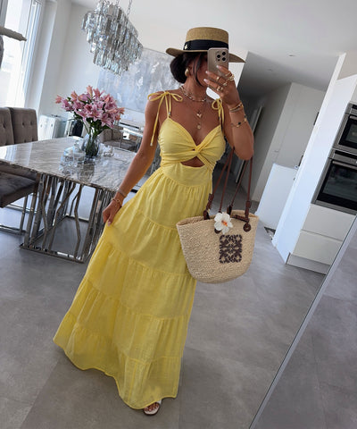 Kleid Elin Gelb Ladypolitan ♡