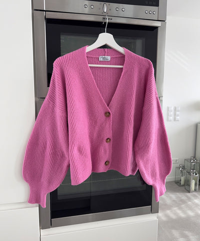 Jäckchen Jade Fuchsia Pink Ladypolitan - Fashion Onlineshop für Damen