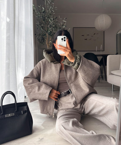 Jacke Filou Khaki Ladypolitan ♡