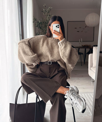 Pullover Salma Taupe