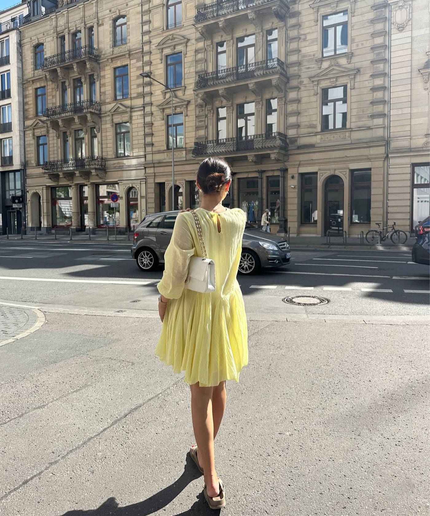 Kleid Mali Gelb Ladypolitan ♡