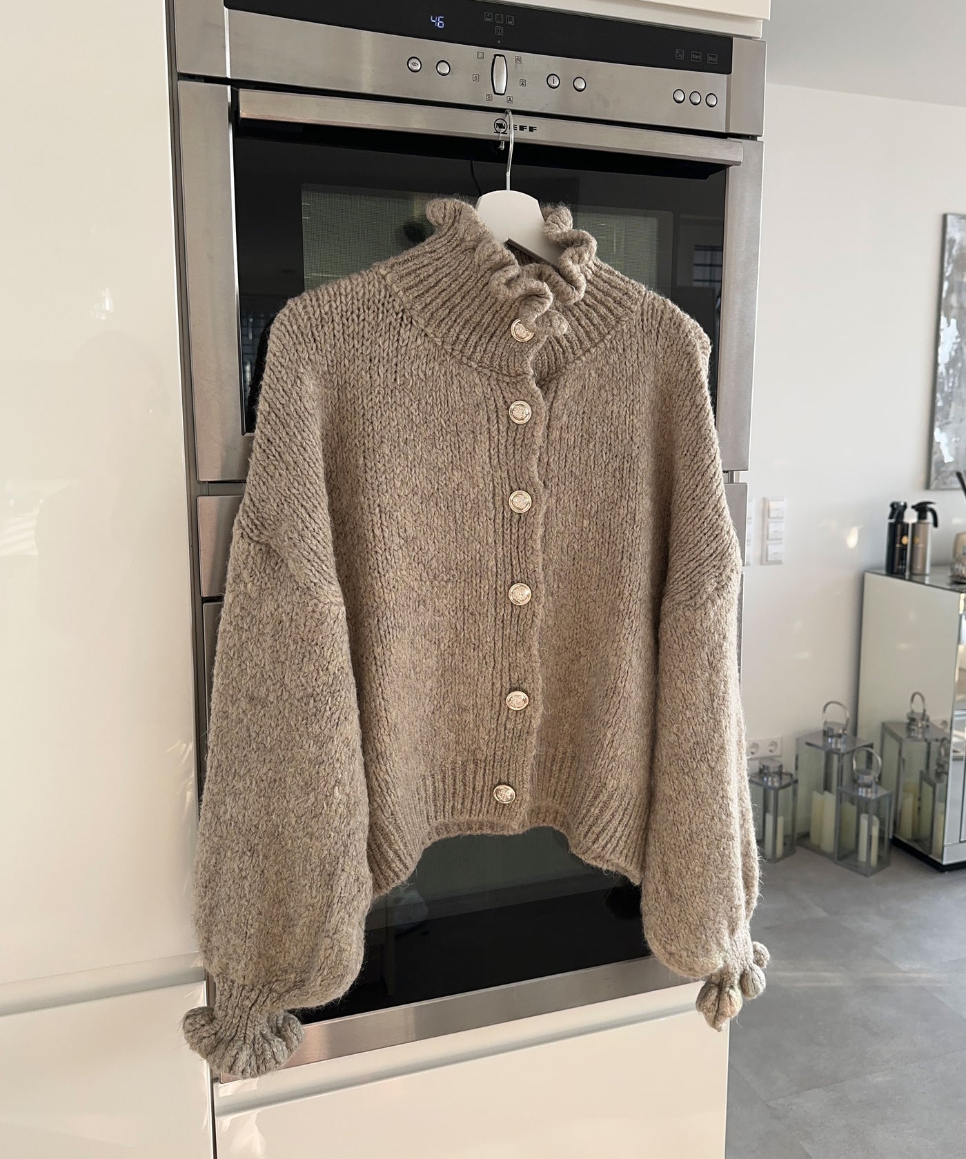 Cardigan Milena Taupe  Ladypolitan ♡   